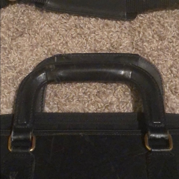 Coach soft black laptop bag - Picture 2 of 6